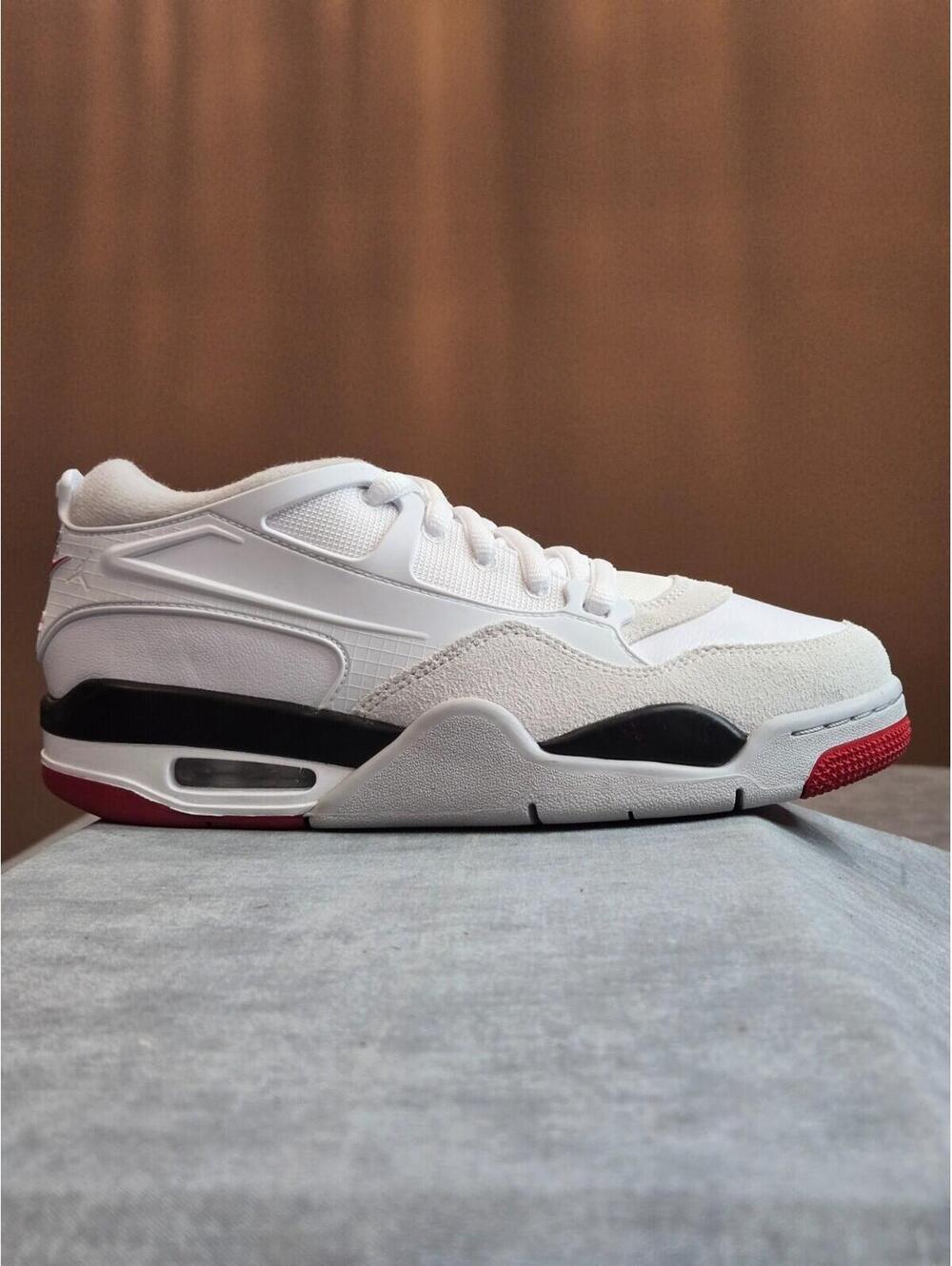 Air Jordan 4 RM (GS) Youth Size 6.5Y White Varsity Red Black FQ7938-102 Nike 8W